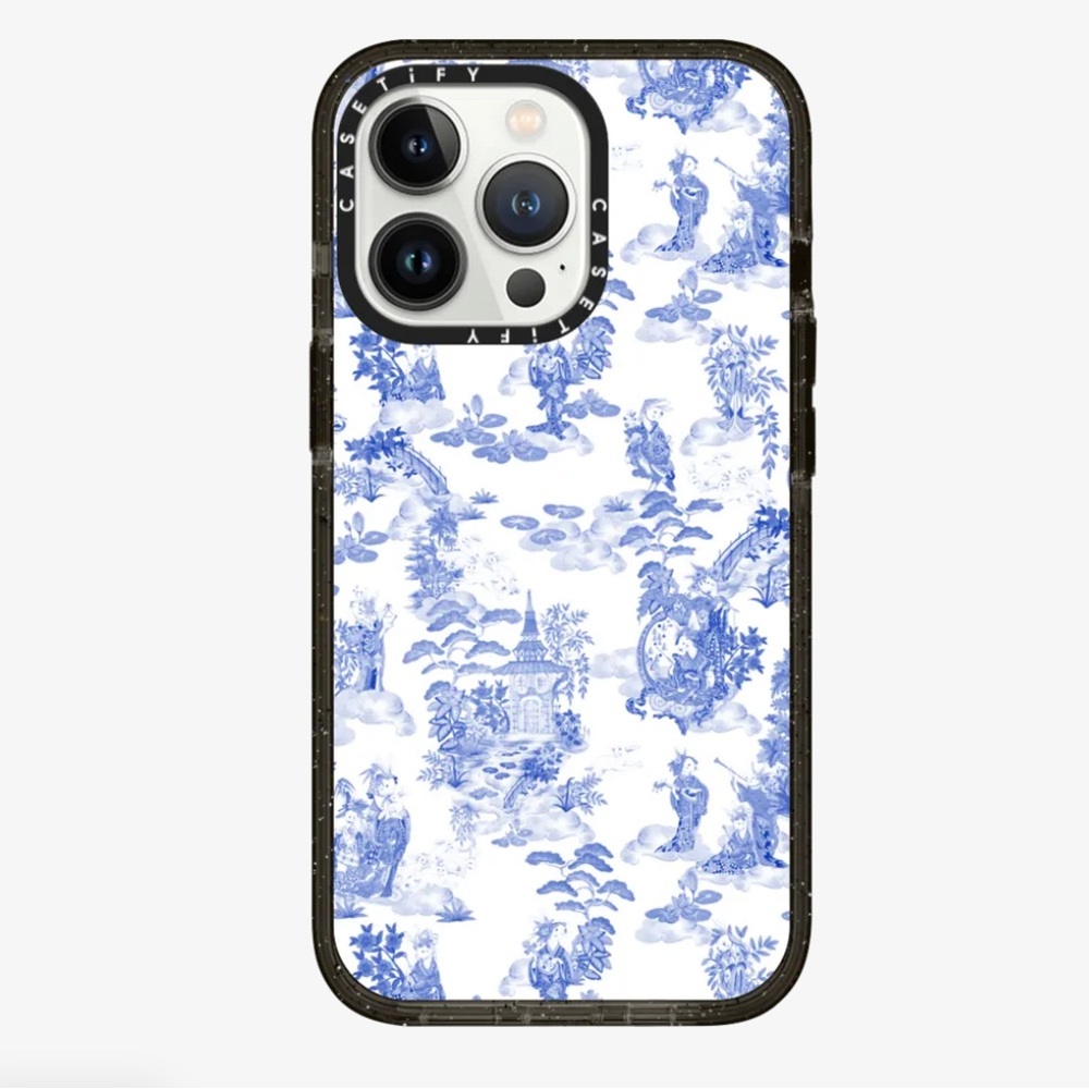 Casetify Blue and White Impact Case